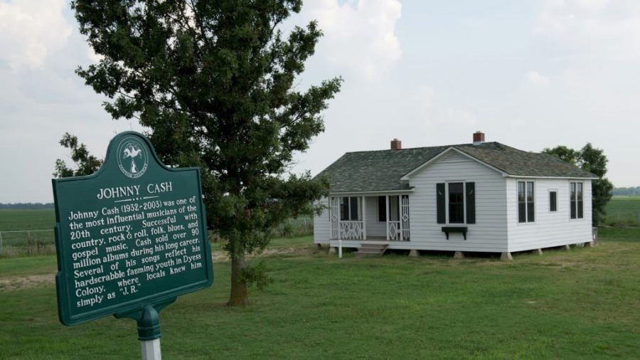 Дом, где вырос Джонни Кэш, стал историческим памятником