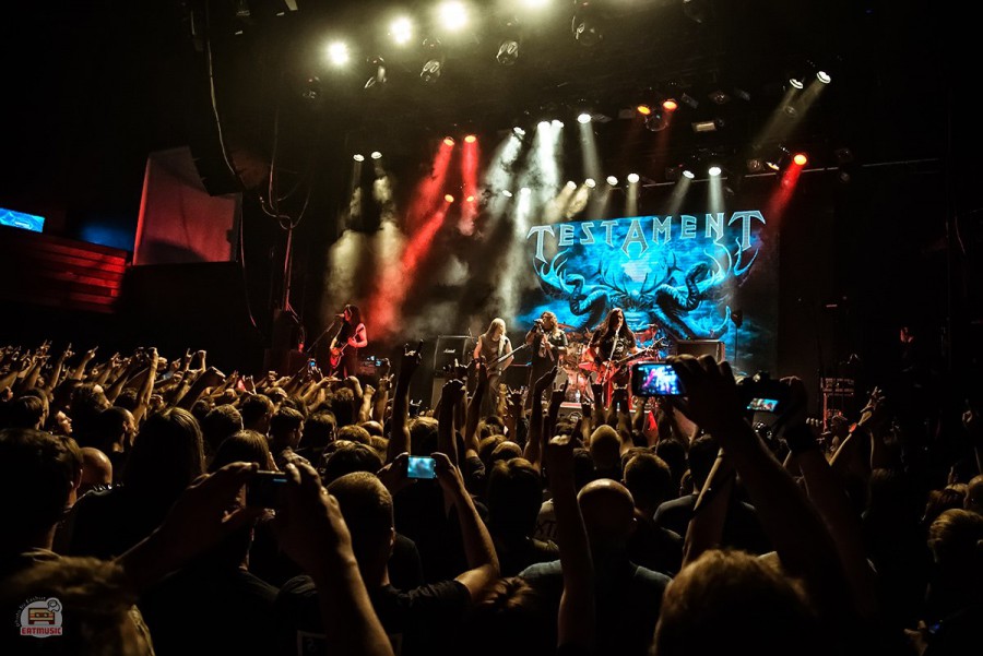 Концерт Testament в Москве