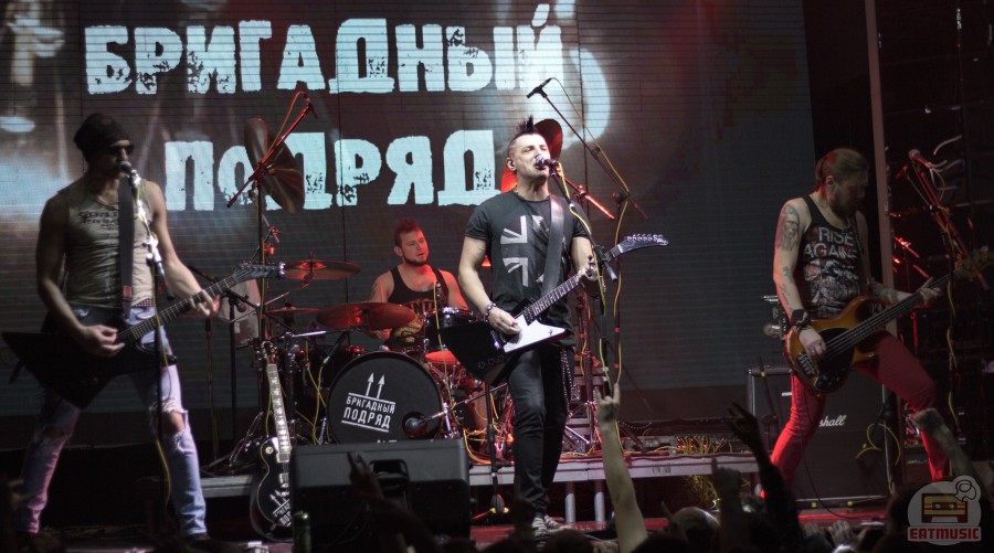Концерт Бригадного Подряда в клубе Stereo Hall