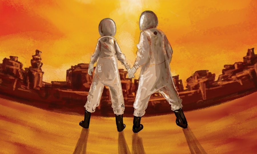 Дебютный альбом группы Серый кит - Летим на Марс