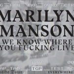 Сингл Marilyn Manson - WE KNOW WHERE YOU FUCKING LIVE