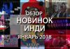 Обзор новинок января 2018 в жанре "инди"