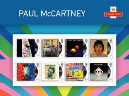 Пол Маккартни на почтовых марках