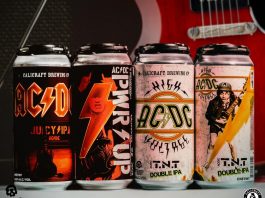 Новое крафтовое пиво от AC/DC