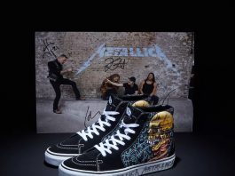 Metallica выпускает кеды