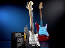 Гитара из конструктора Lego