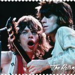 уникальные почтовые марки в честь 60-летия The Rolling Stones