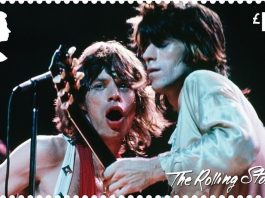 уникальные почтовые марки в честь 60-летия The Rolling Stones