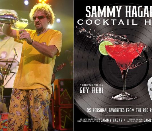 Сэмми Хагар издал книгу рецептов коктейлей